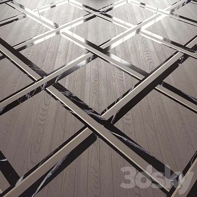 Parquet Shake Luciano Zonta 3D Model