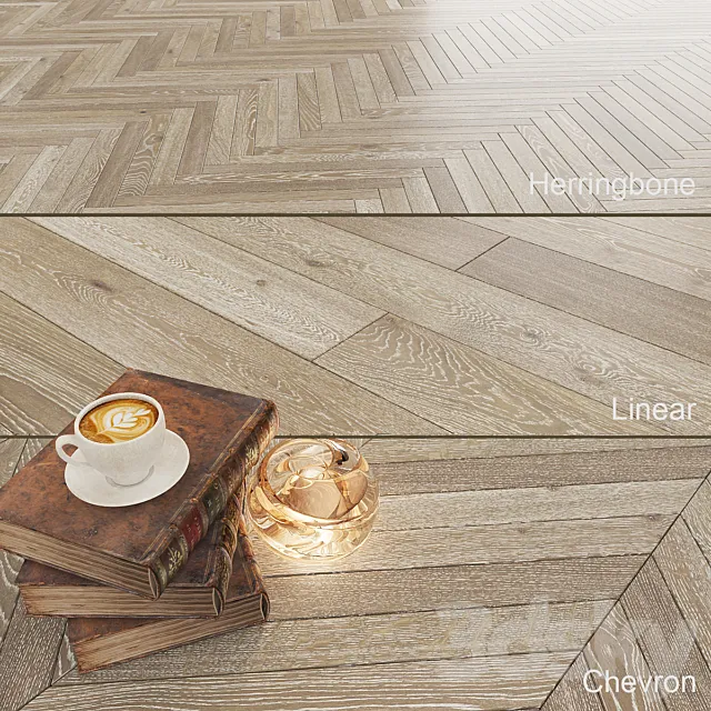 Parquet Tartufo Grande 3D Model