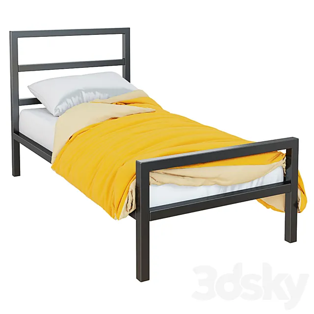 Parsons bed 3D Model