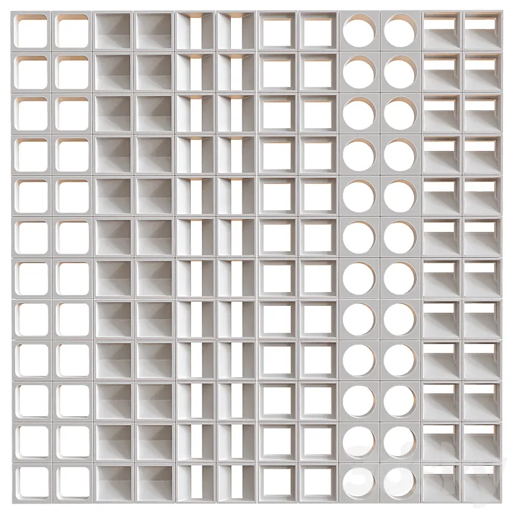 Partition 28 3D Model Free