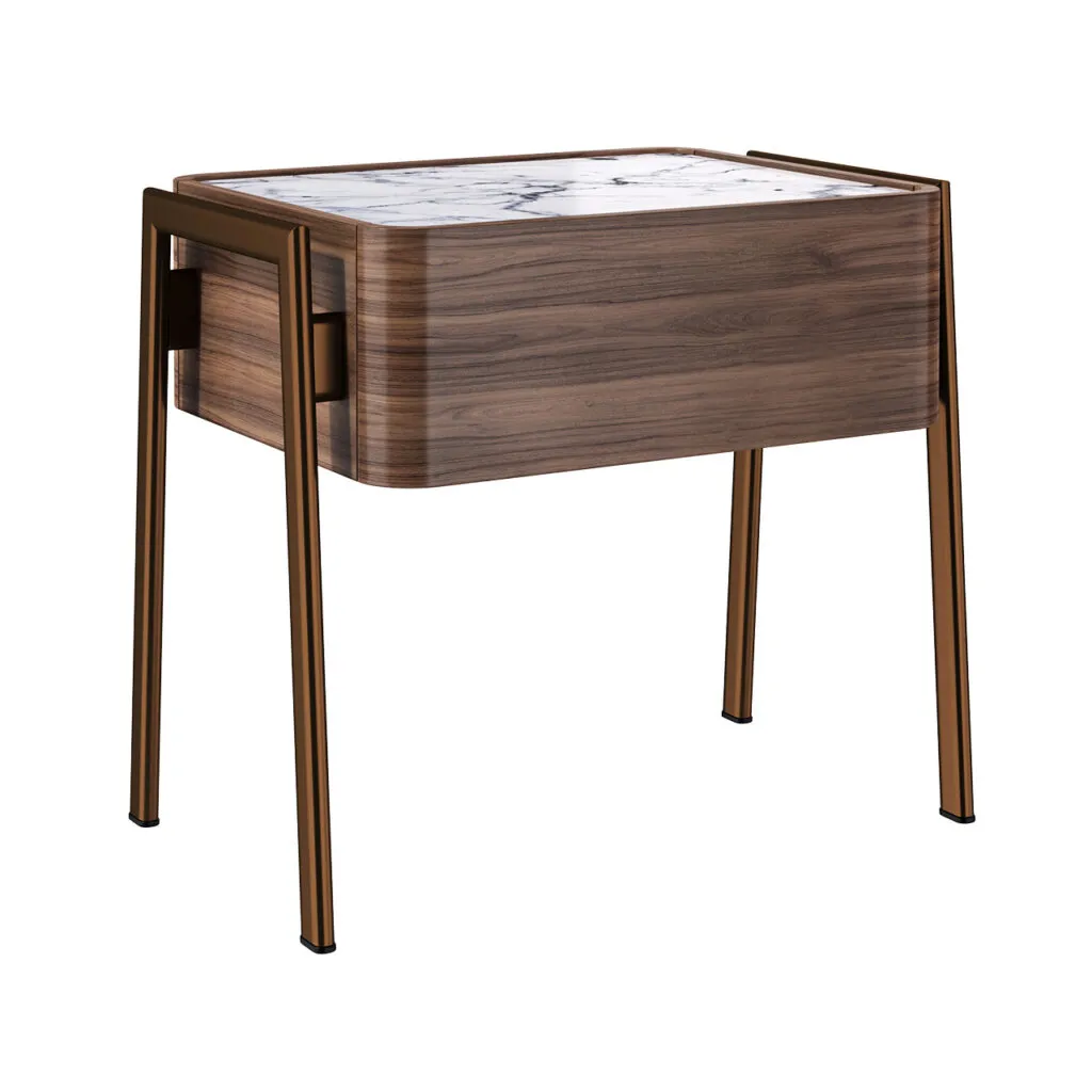 Partout Bedside Table by Bonaldo
