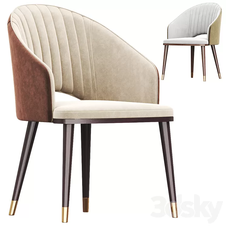 Parven Furniture chair 3D Model Free