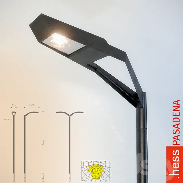 Pasadena _ Hess 3D Model