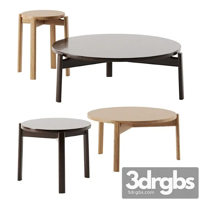 Passage Coffee Tables By Menu 3D Model Free