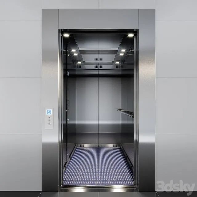 Passenger elevator-2 3D Model