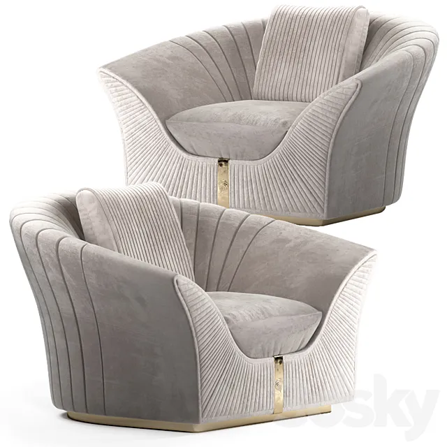 Passion Armchair | Giorgio collection 3D Model