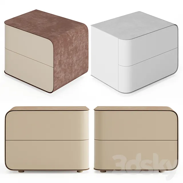 Passion Nightstand by Presotto 3DModel