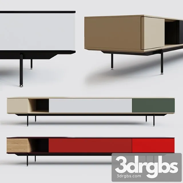 Pastoe landscape sideboard1 2 3D Model Free