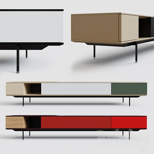Pastoe Landscape sideboard1 3DModel