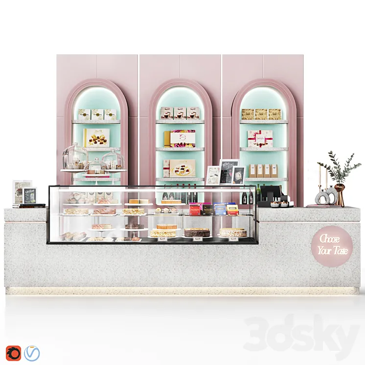 pastry 3D Model Free