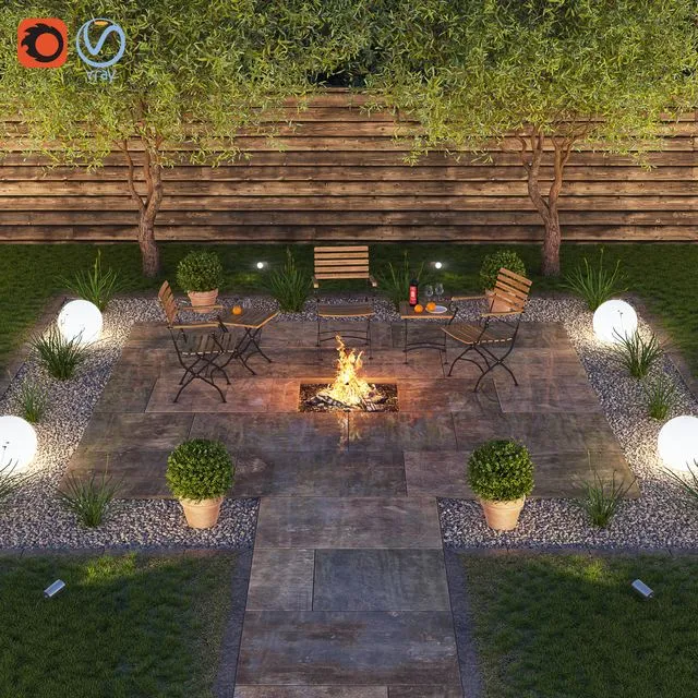 Patio set for exterior Free Download
