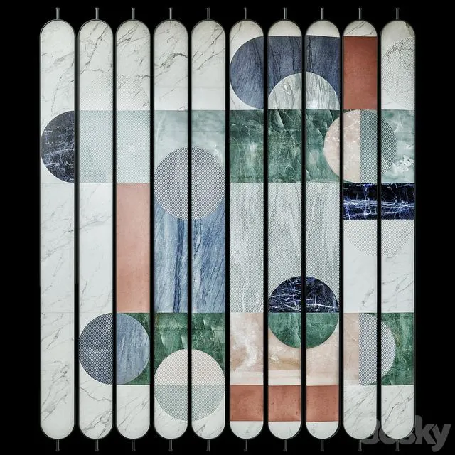 Patricia Urquiola BUDRI MILANO 3D Model