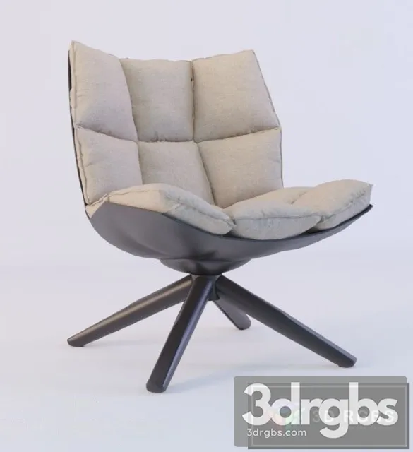 Patricia Urquiola Husk Chair 3D Model Free