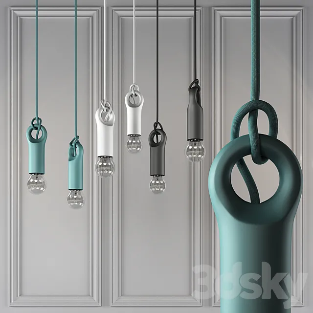 Patrick Hartoq LIFTING PENDANT LIGHTS 3DModel