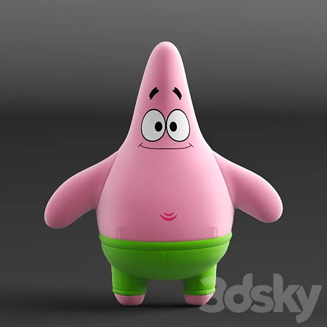 Patrick Star 3DModel
