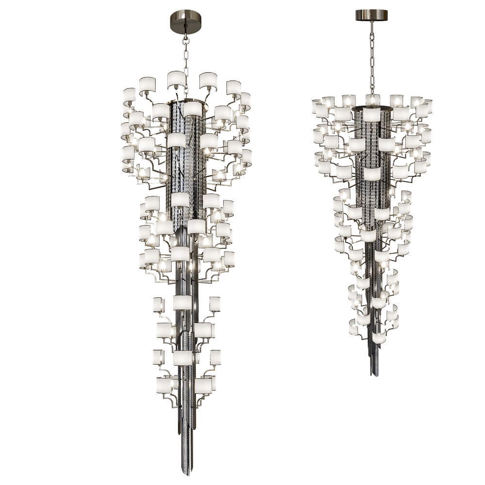 Patrizia Garganti - Chandelier ECCENTRICA EX02 3D Model