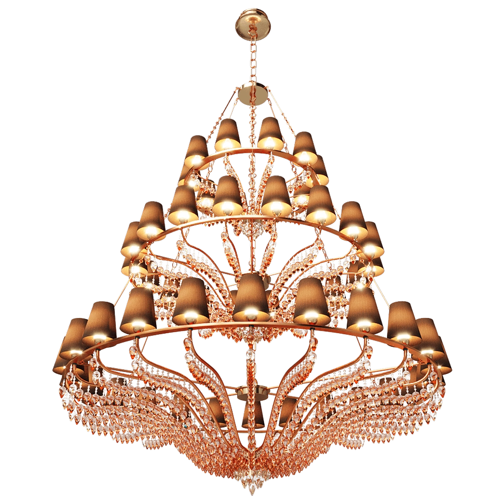 Patrizia Garganti - Chandelier OPHELIA EX02 3D Model
