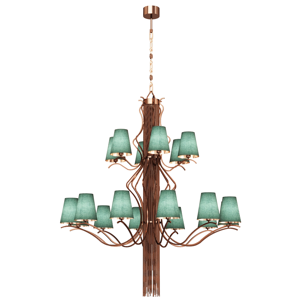 Patrizia Garganti - Chandelier SINUOSAEX03 3D Model