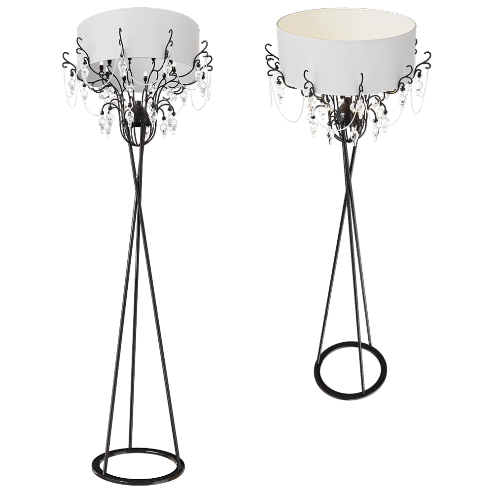 Patrizia Garganti - Floor lamp 3474 Baga 3D Model