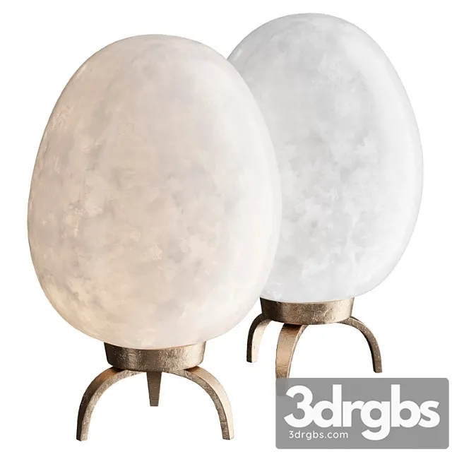 Patrizia Volpato Stone Table Lamp 3D Model Free
