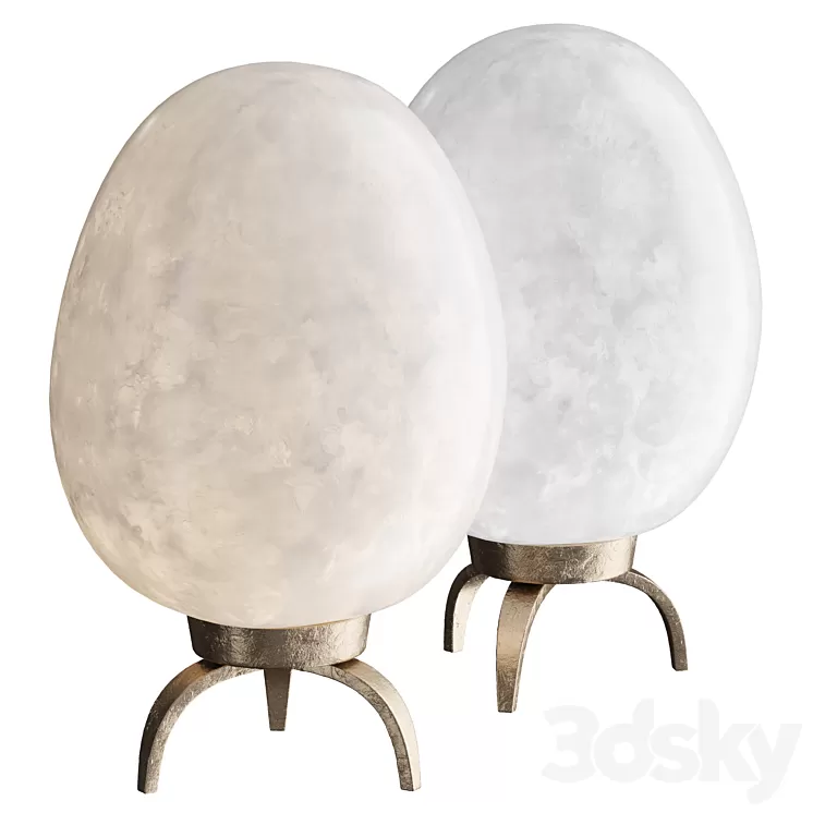 Patrizia Volpato STONE | Table lamp 3D Model Free