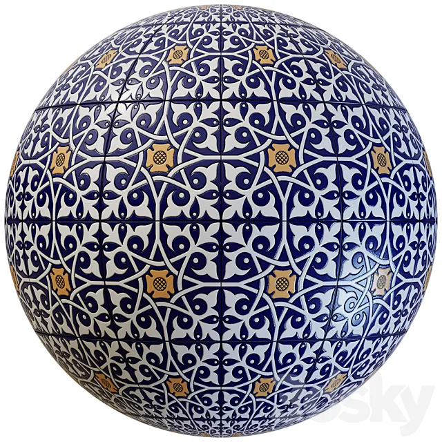 Patterned Tile 4k - Seamless Free Download