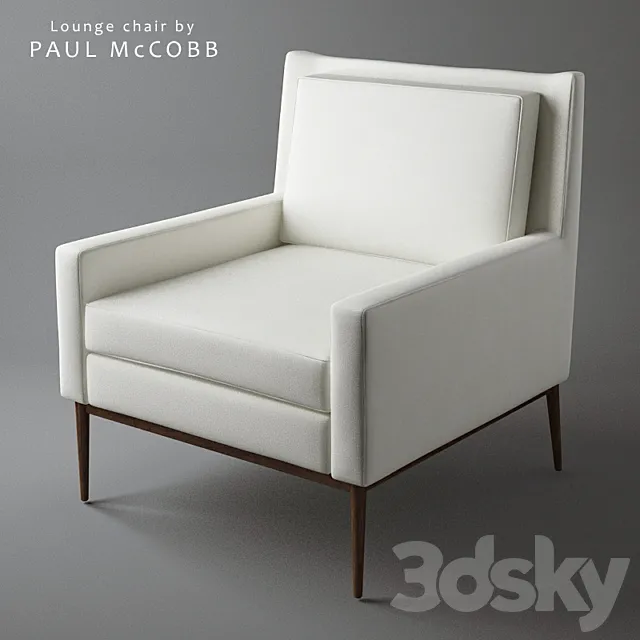 Paul McCobb Lounge Chair 3DModel