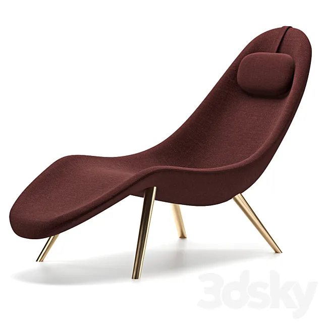 Pause chaise lounge 3DModel