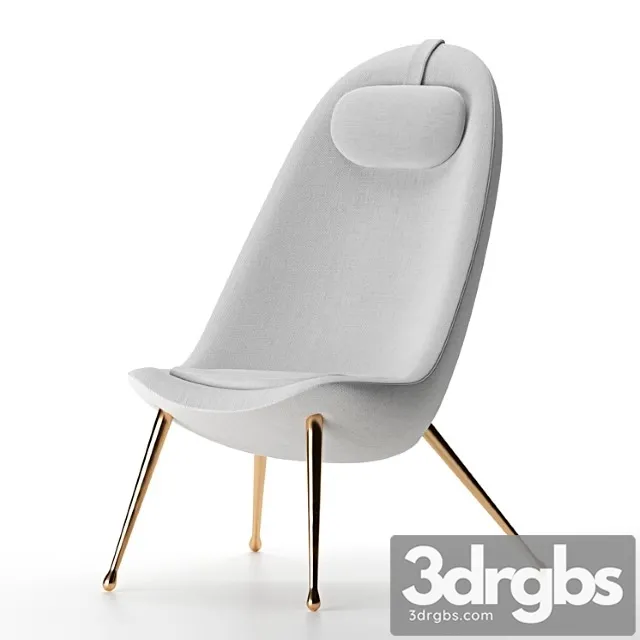 Pause lounge chair 3D Model Free