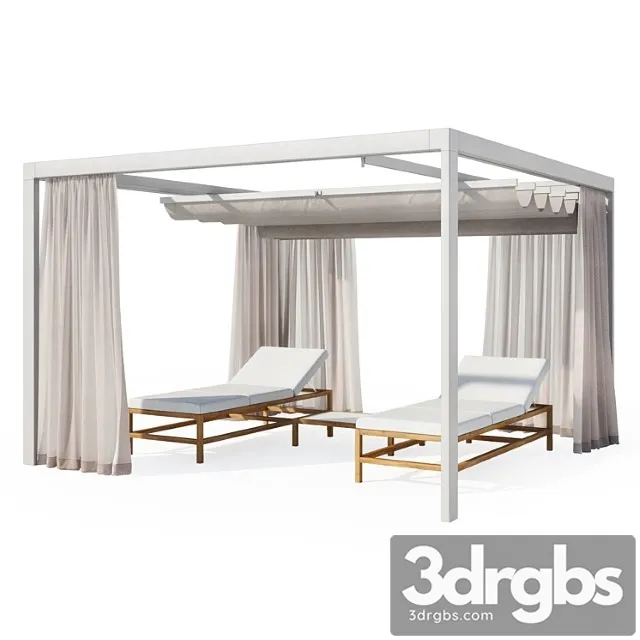 Pavilion eivissa open air v2 3D Model Download