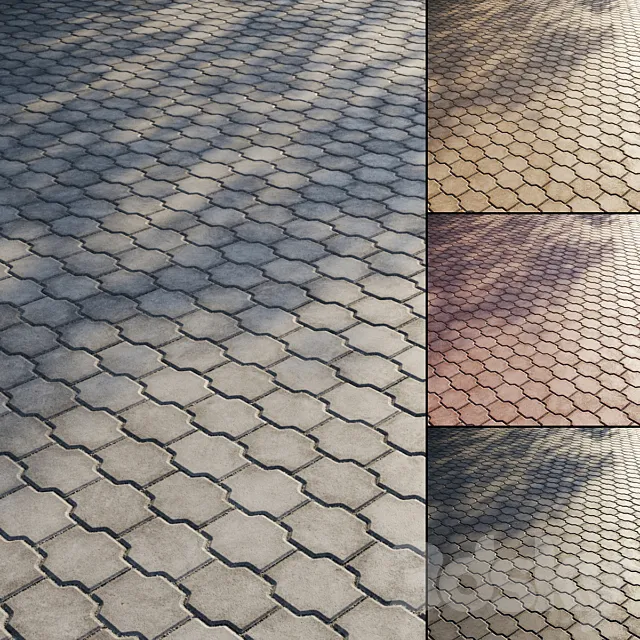 Paving 3D Model