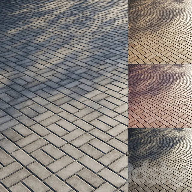 Paving 3D Model