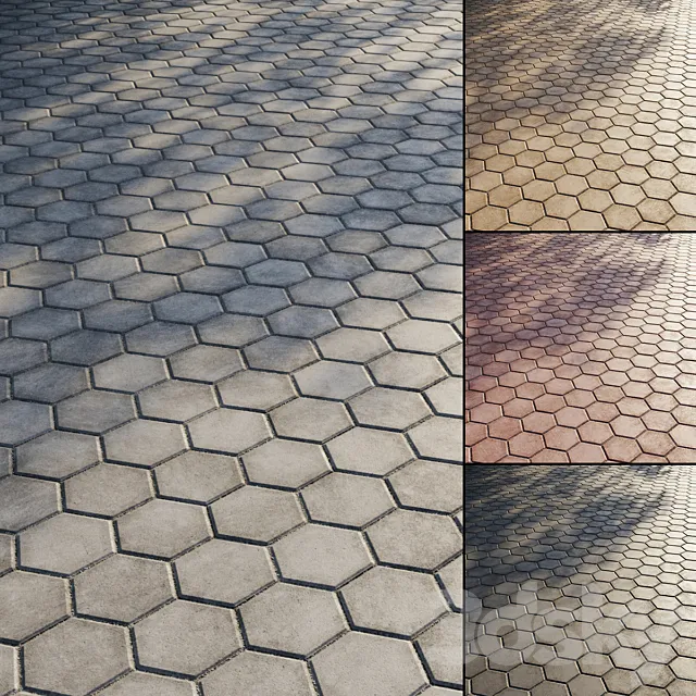 Paving 3D Model