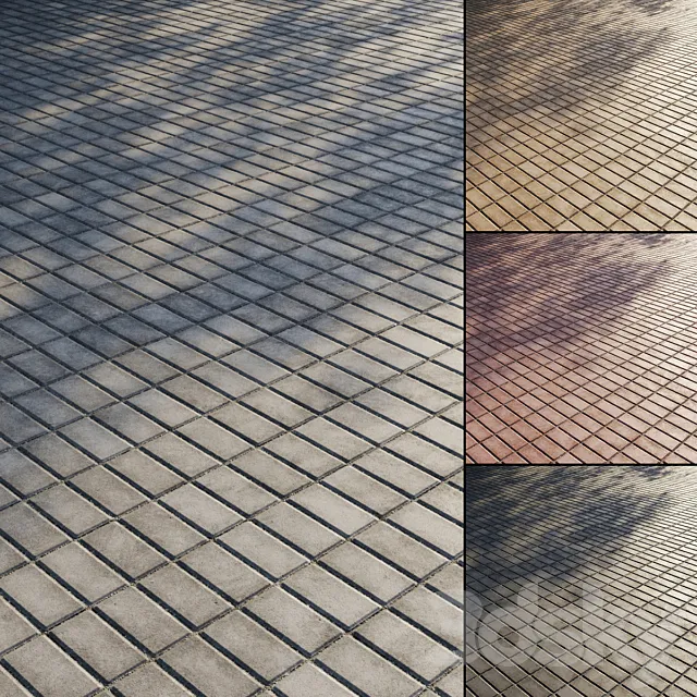 Paving 3D Model