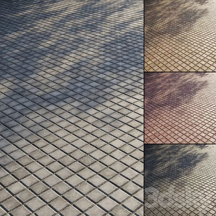 Paving 3D Model