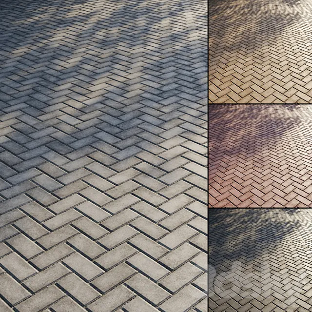 Paving 3D Model