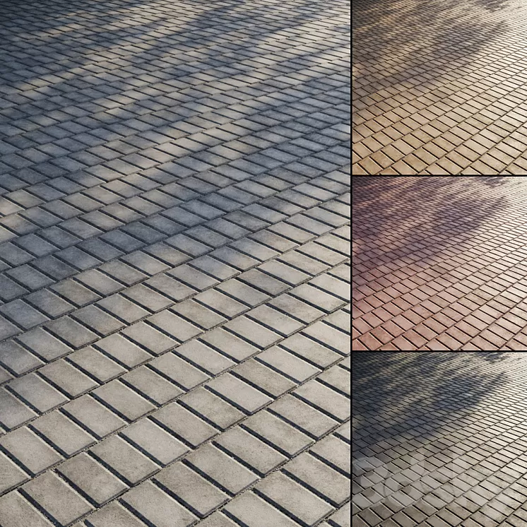 Paving 3D Model