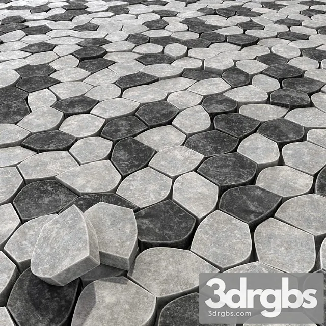 Paving Ngon 3D Model Free