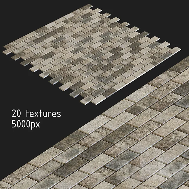 Paving slabs. 20 textures Free Download