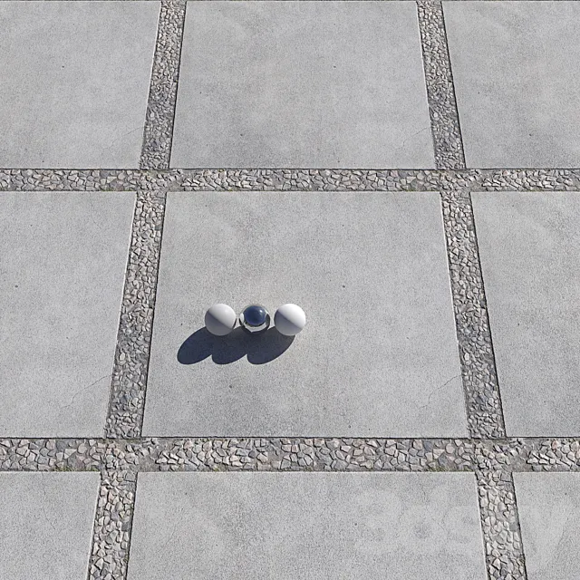 Paving slabs 3D Model