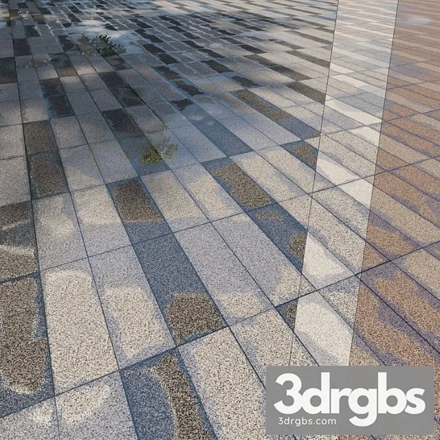 Paving Slabs Belpasso Premium Type 19 XP 3D Model Free