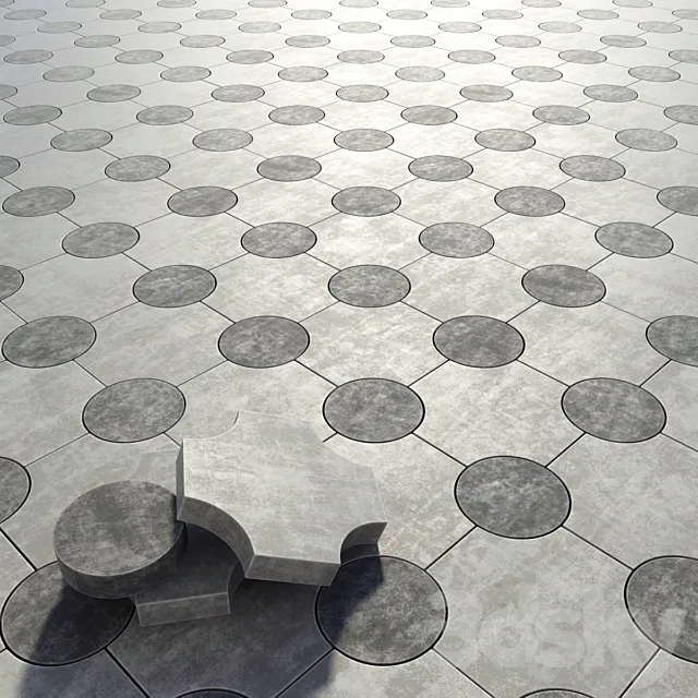 Paving stone 3D Model
