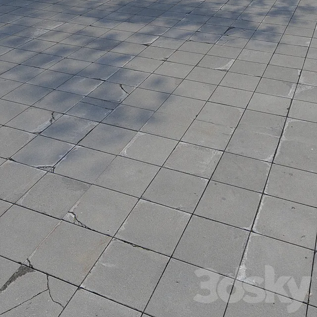 Paving stones 6 3DModel