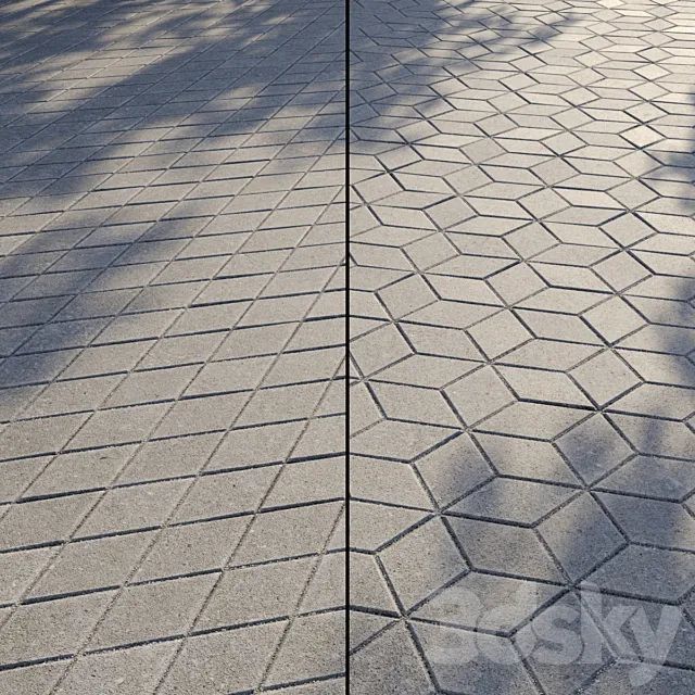 Paving Type 1 Set 15 3D Model