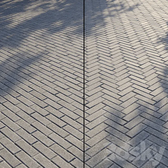 Paving Type 1 Set 16 3D Model