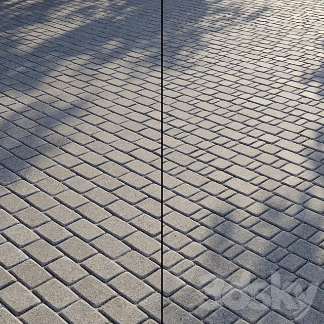 Paving Type 1 Set 6 3D Model