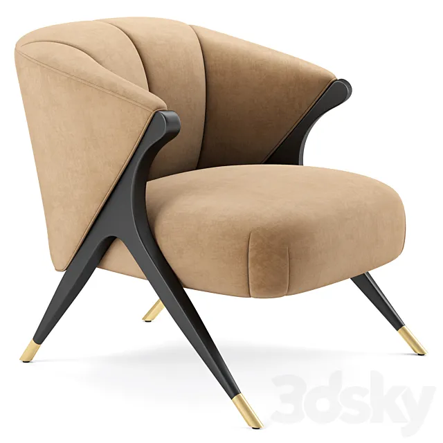 Pavone Chair 3D Model