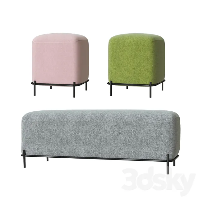 Pawai ottoman 3D Model