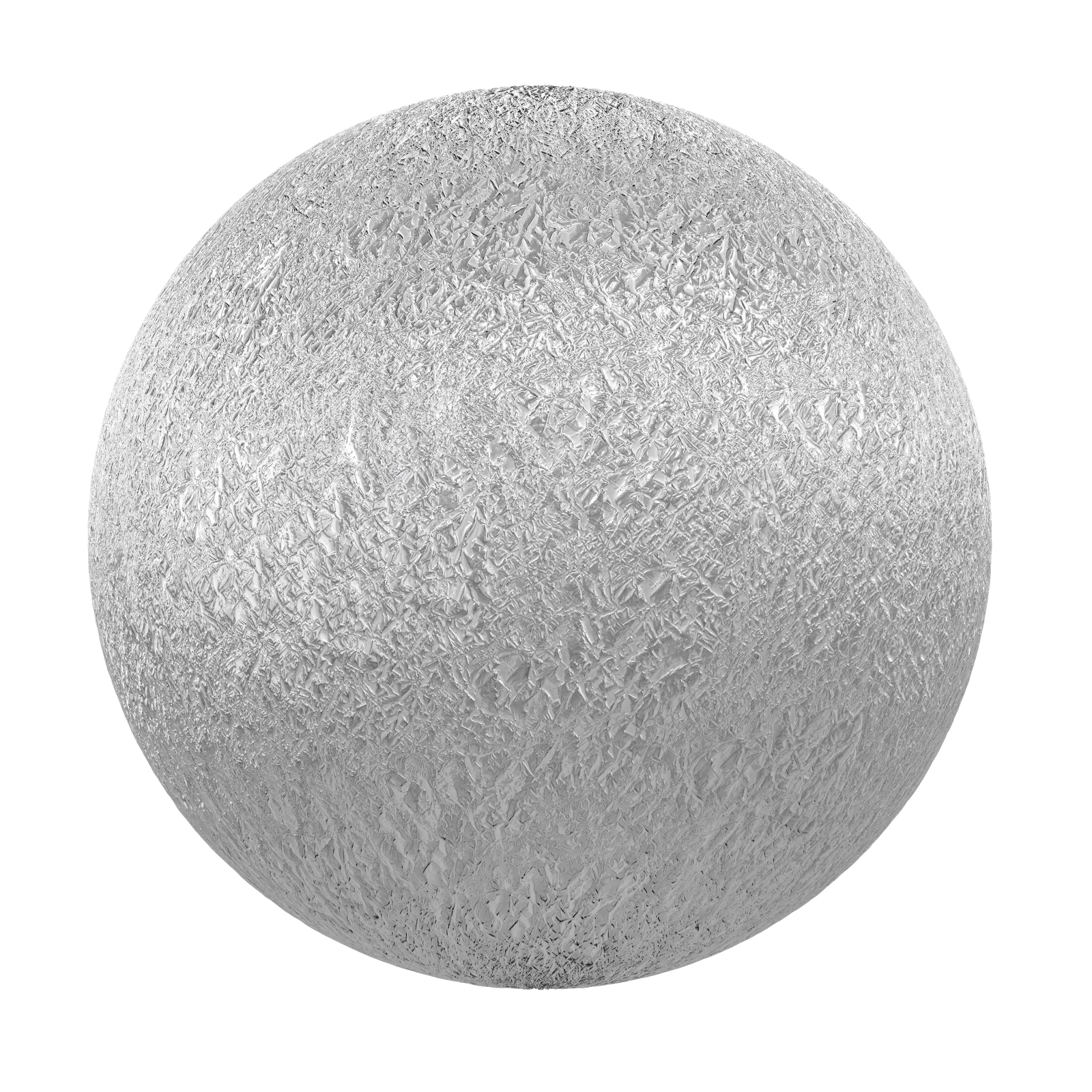 PBR CGAXIS TEXTURES – METALS – Wrinkled Silver Foil 02