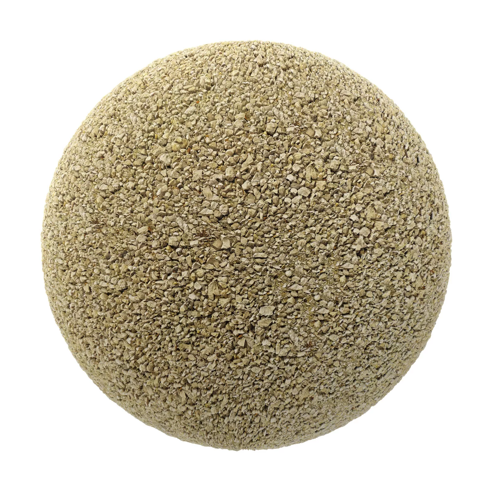 PBR CGAXIS TEXTURES – PAVEMENTS – Gravel Pavement 11